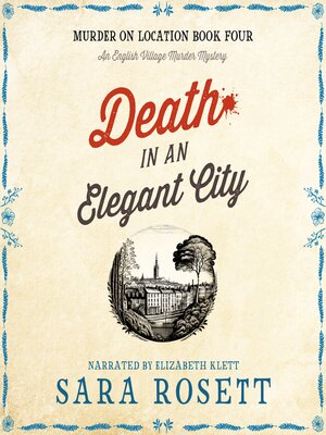 cover image of Death in an Elegant City